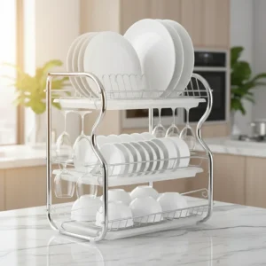 3 Layer Dish Drainer Rack